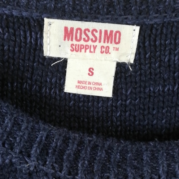 Mossimo Navy Blue Sweater - Picture 5 of 6
